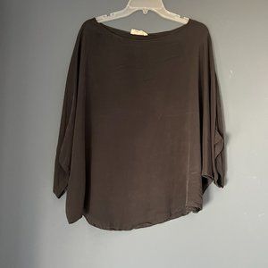 Elizabeth Suzann Artist Smock in Black crepe (OS)